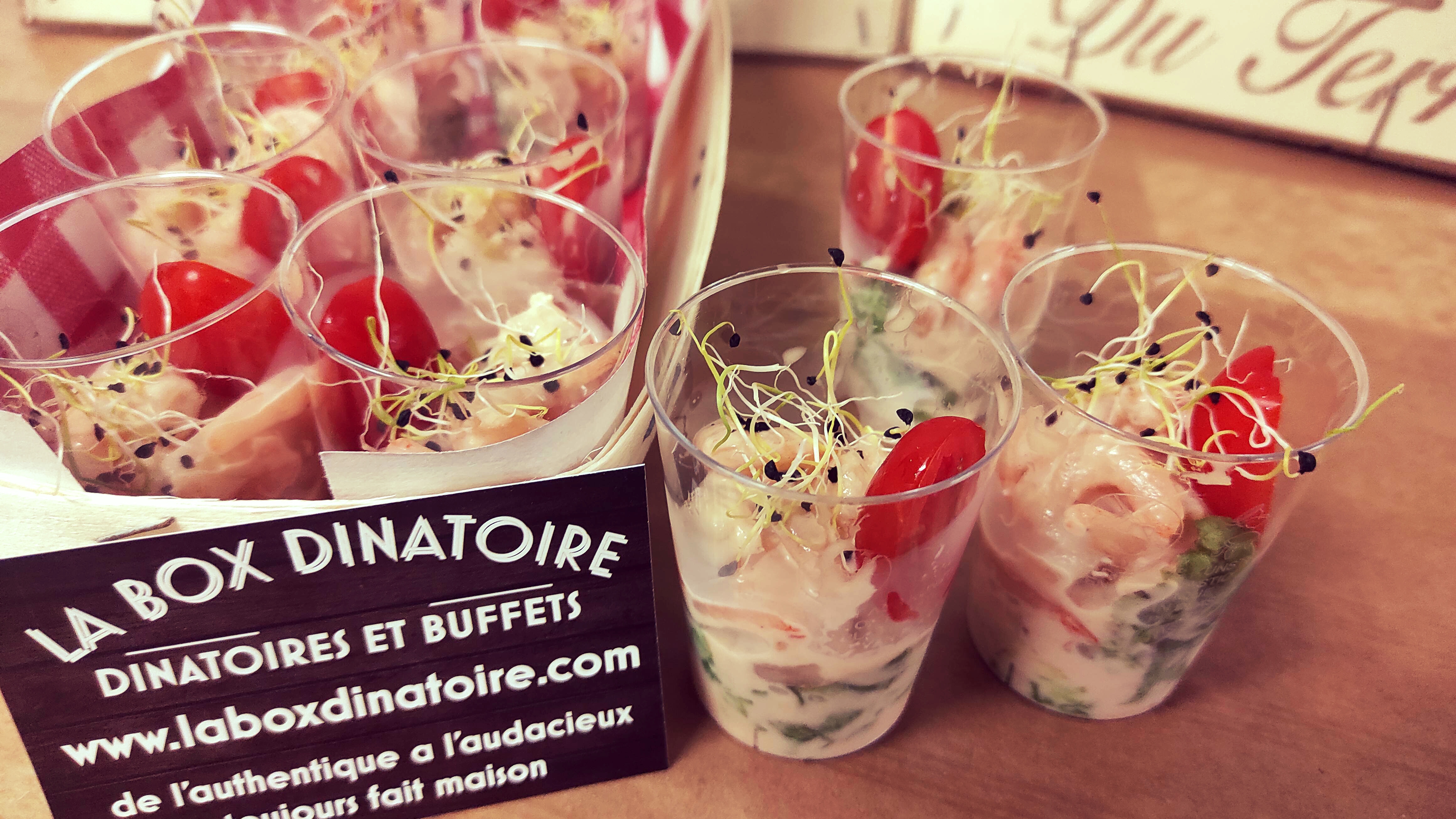 10 verrine cocktail de crevette 
