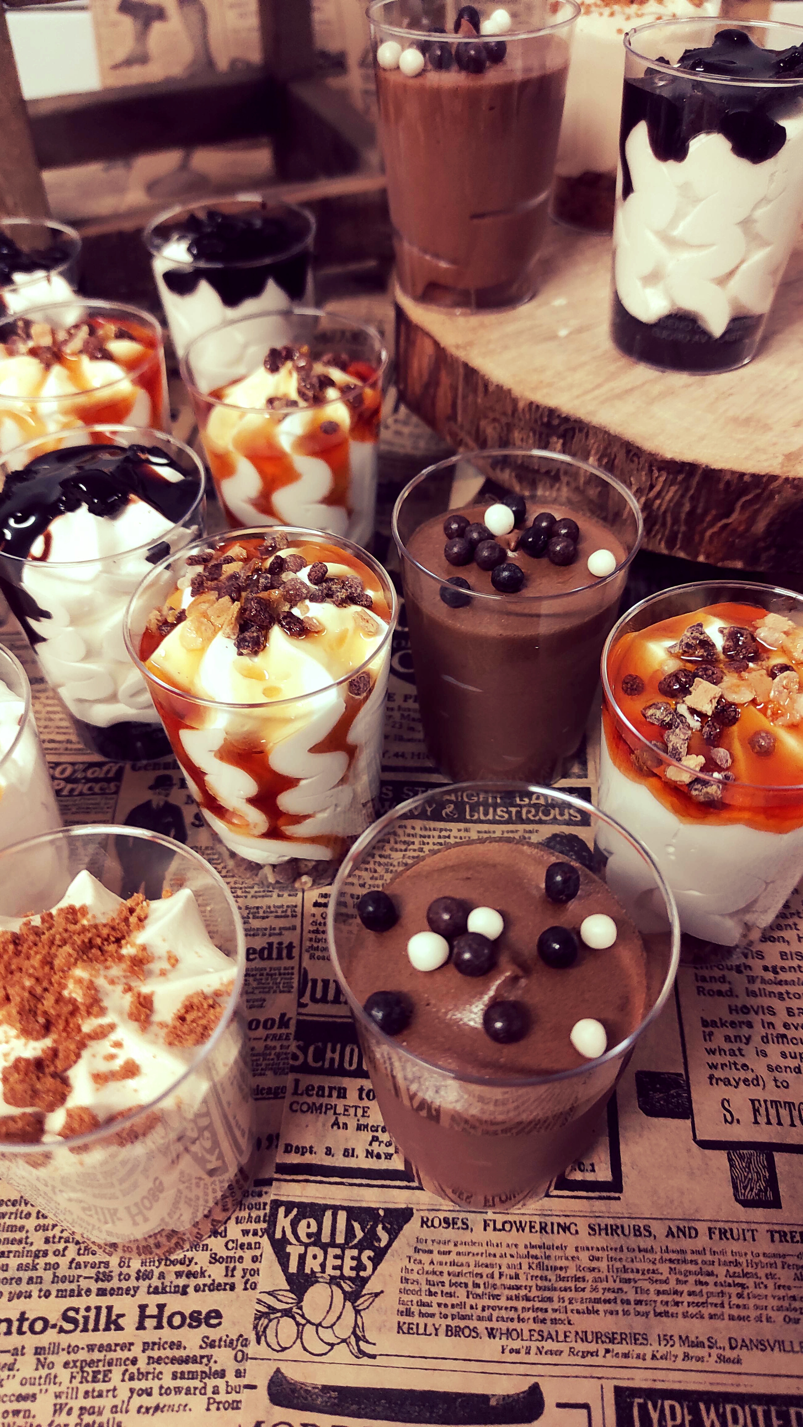 box de 20 verrines sucrées