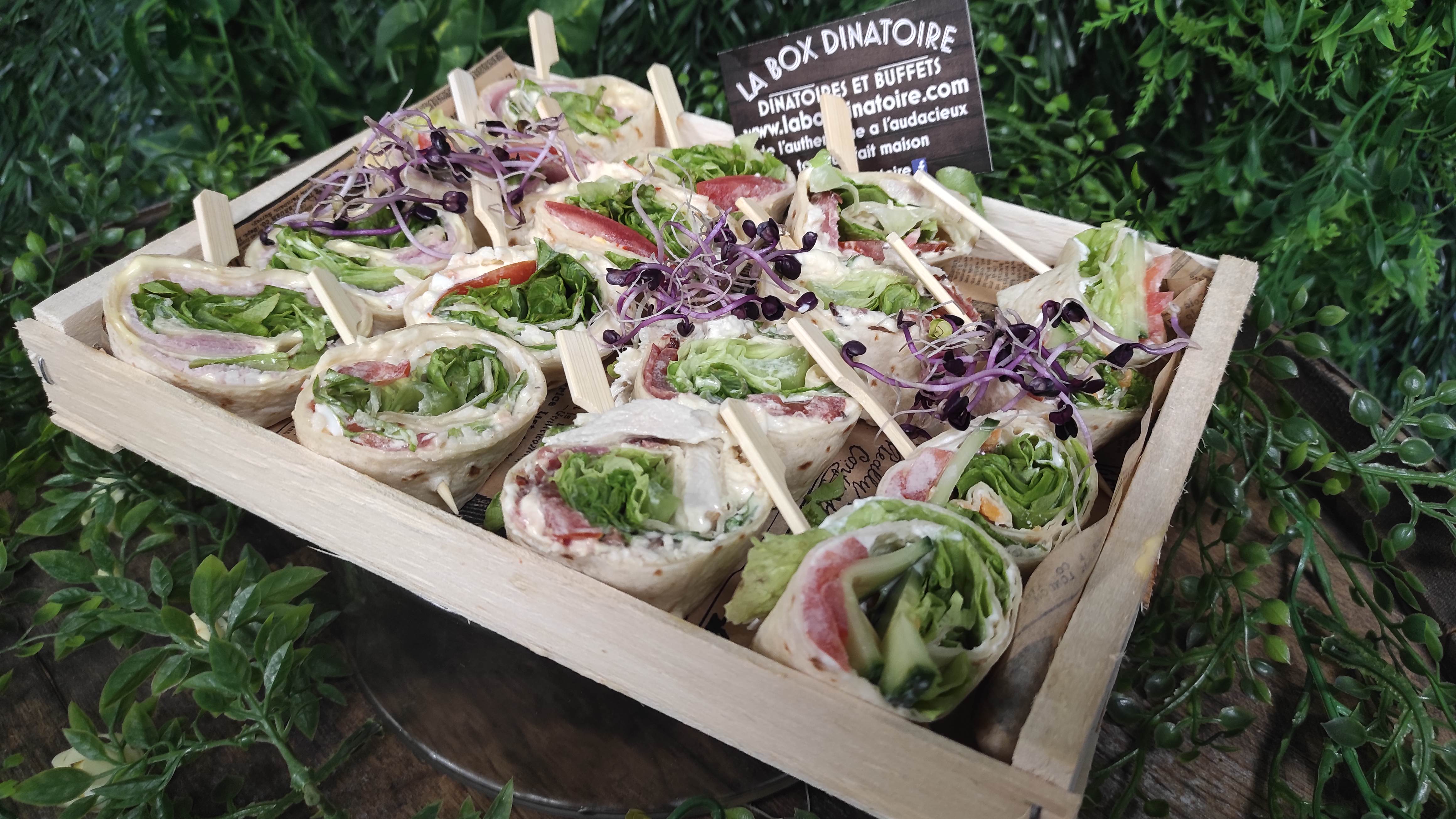 plateau mix wrap 16 pieces