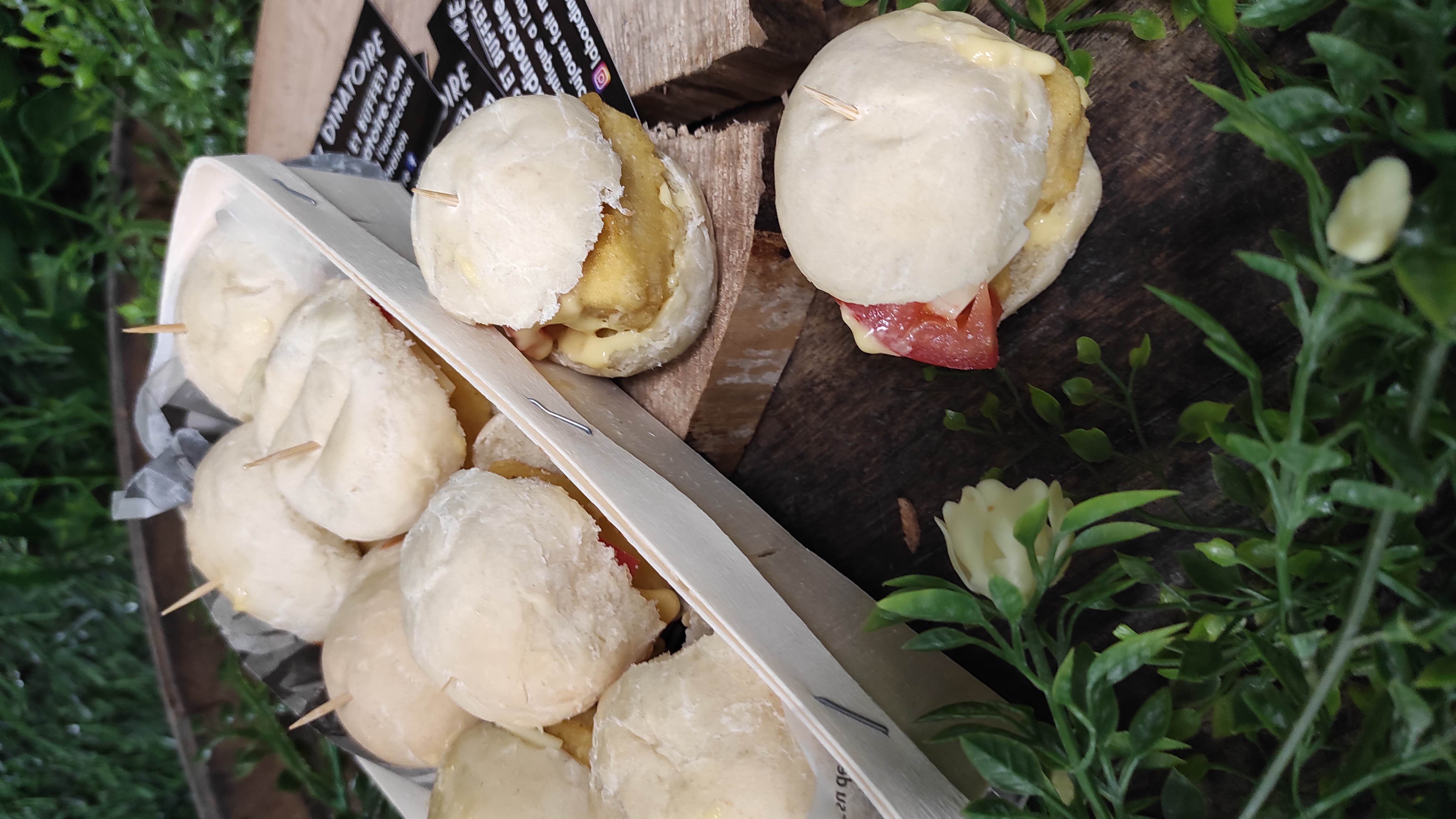 10 mini chicken burger 