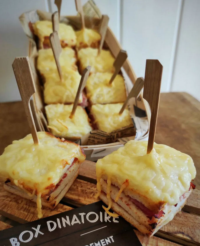 10 mini Croque Béchamel