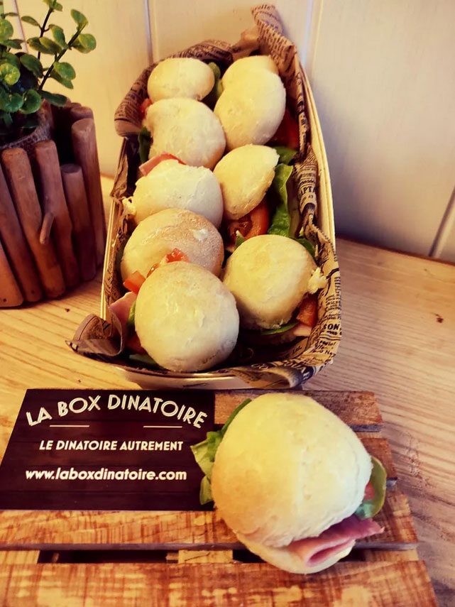 10 mini Bagnats Poulet