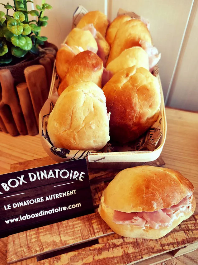 10 mini Navettes Jambon