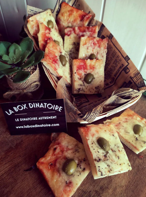 10 mini Pizza Margherita