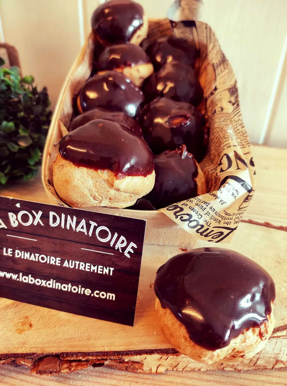 10 Choux au Chocolat