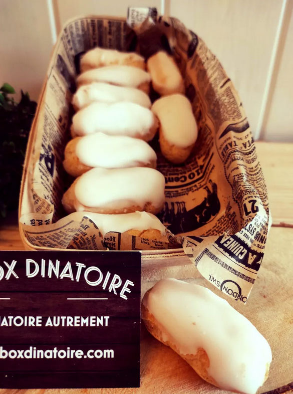 10 mini Eclair Vanille