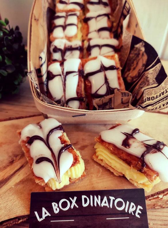 10 mini Millefeuilles