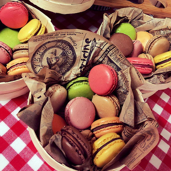 Panier de macaron 